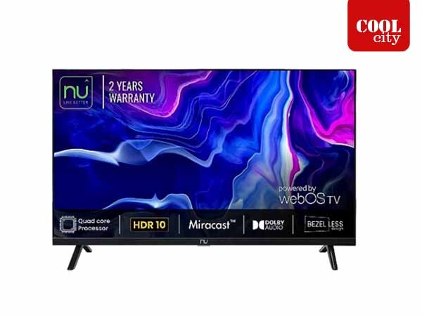 Nu 80 cm (32 inch) WebOS Series HD Ready Smart LED TV LED32HWA1